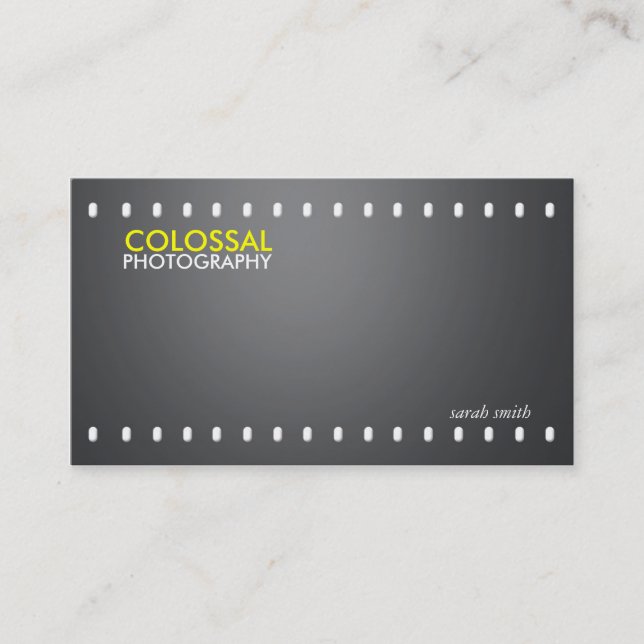 Photography Business Card (Front)
