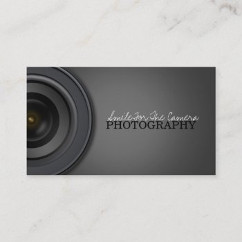 Photography Business Card by fancybusiness at Zazzle