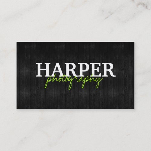 Photography Business Card Template