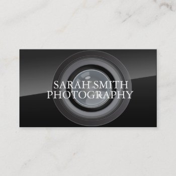 Photography Business Card by fancybelle at Zazzle