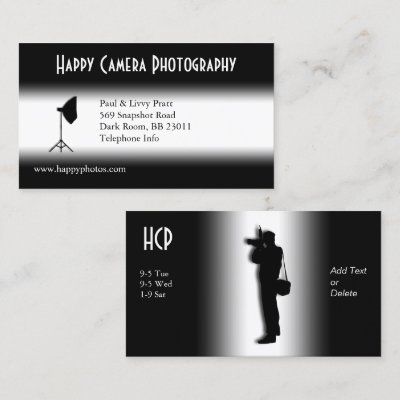 Photography Business Card
