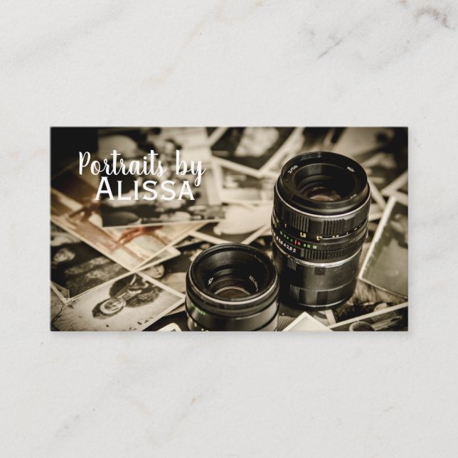 Photography Business Card (Front)