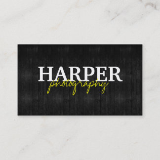 Photography Business Card