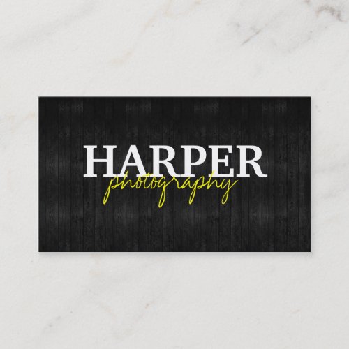 Photography Business Card Template