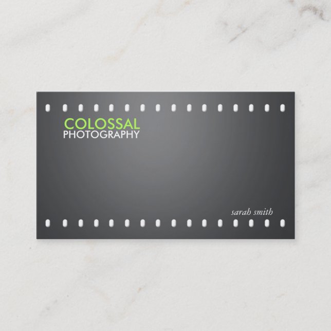 Photography Business Card (Front)