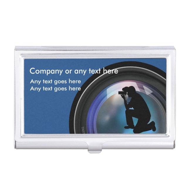 Photography Business Card Cases (Front)