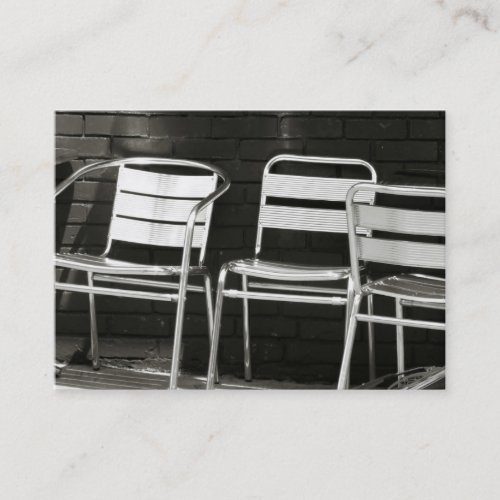 Photography Business Card Chairs