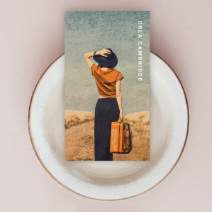 Photography Business Card   Vertical Full Photo