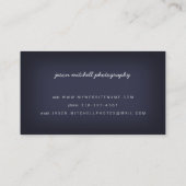 Photography Business Card with Your Photo on Front (Back)