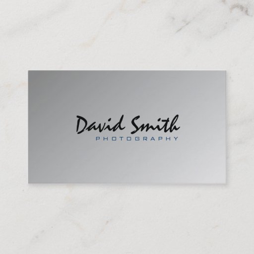 Customizable Photography - Business Cards