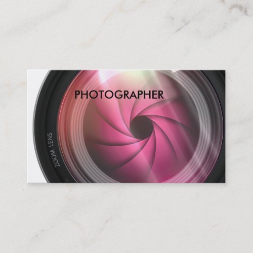 Photography Business Cards