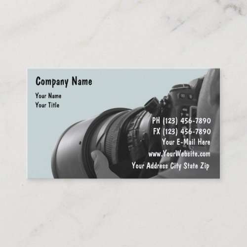 Photography Business Cards