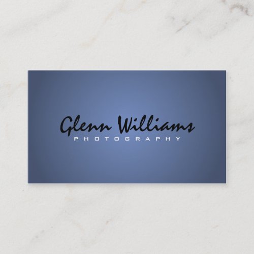 Photography _ Business Cards