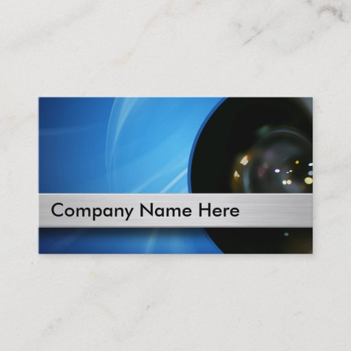 Customizable Photography Business Cards