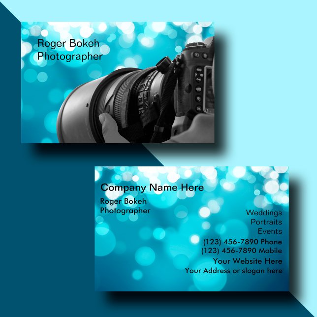 Photography Business Cards (Creator Uploaded)