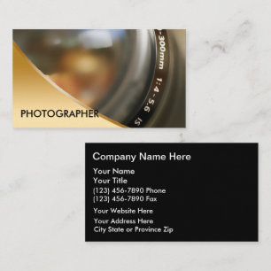 Photography Business Cards