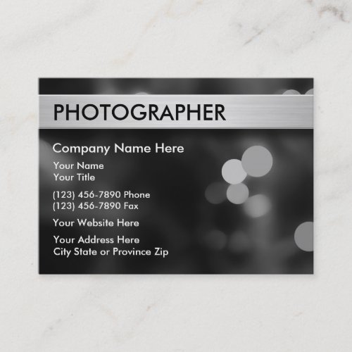 Photography Business Cards