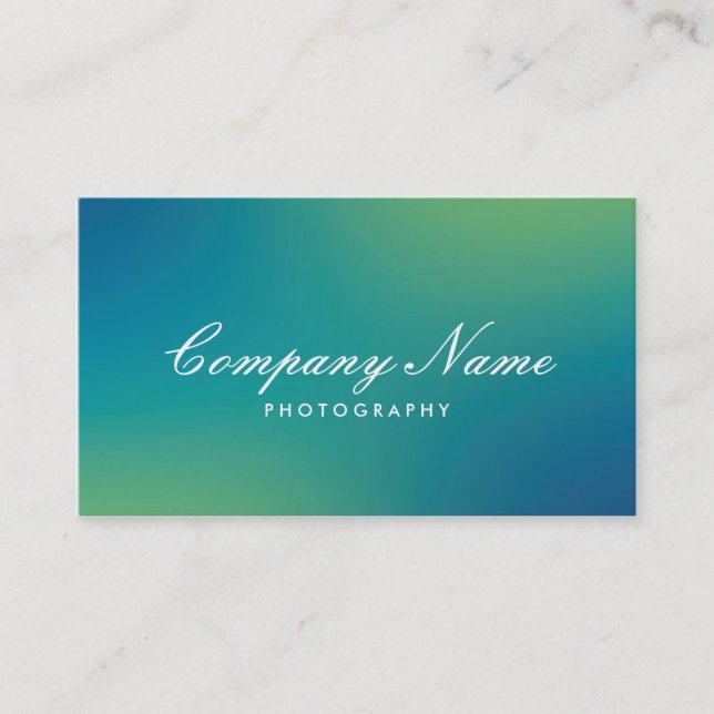 Photography Business Cards (Front)