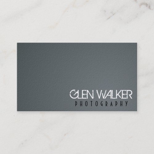 Photography - Business Cards