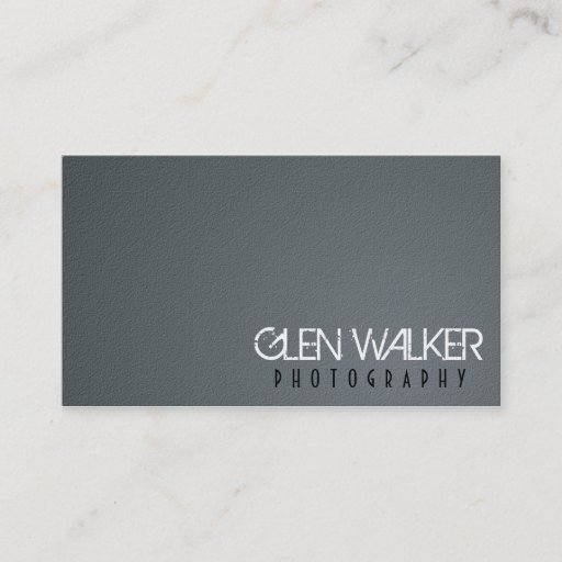 Customizable Photography - Business Cards