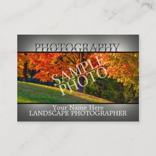 Customizable Photography Business Cards | DIY Templates