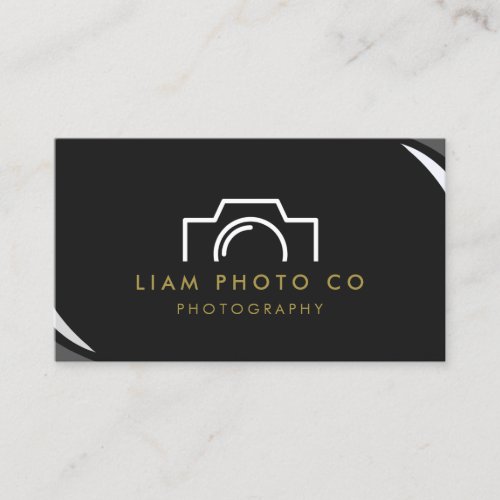 Photography Business Cards Minimalist Photographer
