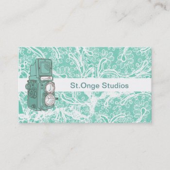 Photography Business Cards Vintage Camera by ProfessionalDevelopm at Zazzle