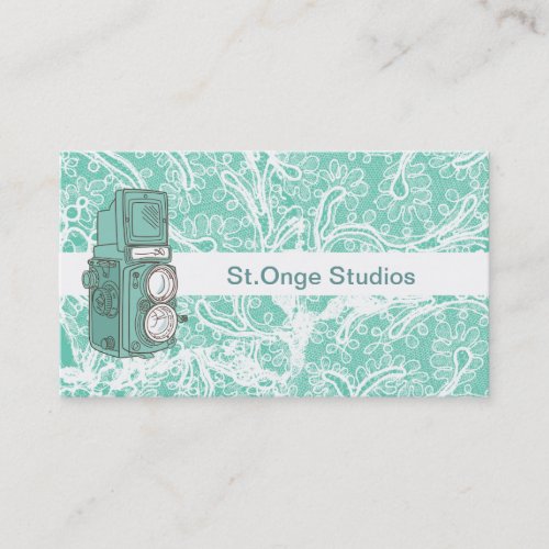 Photography Business Cards Vintage Camera
