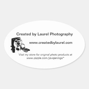 Photography Business Promotional Stickers