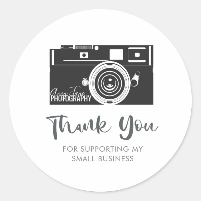 Photography Business Stickers (Front)