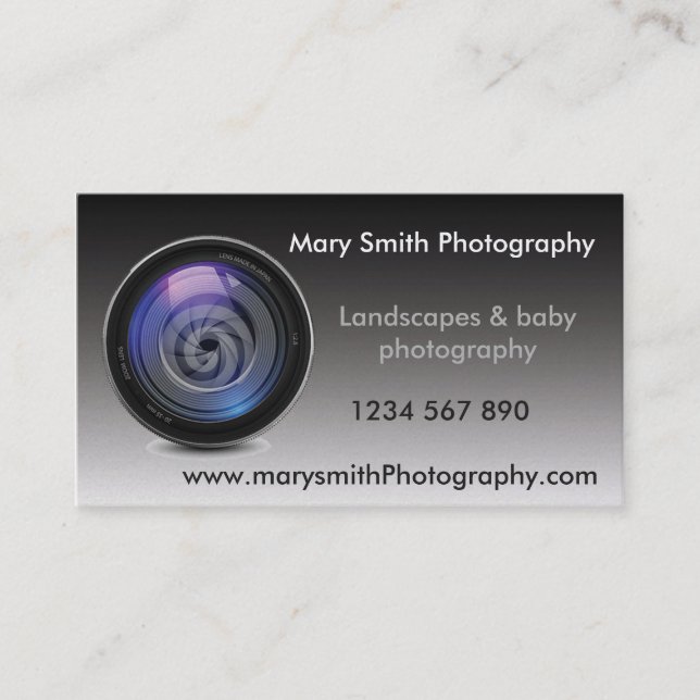 Photography Busness Card (Front)