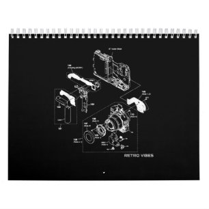 Photography Camera Photo Vibes Calendar