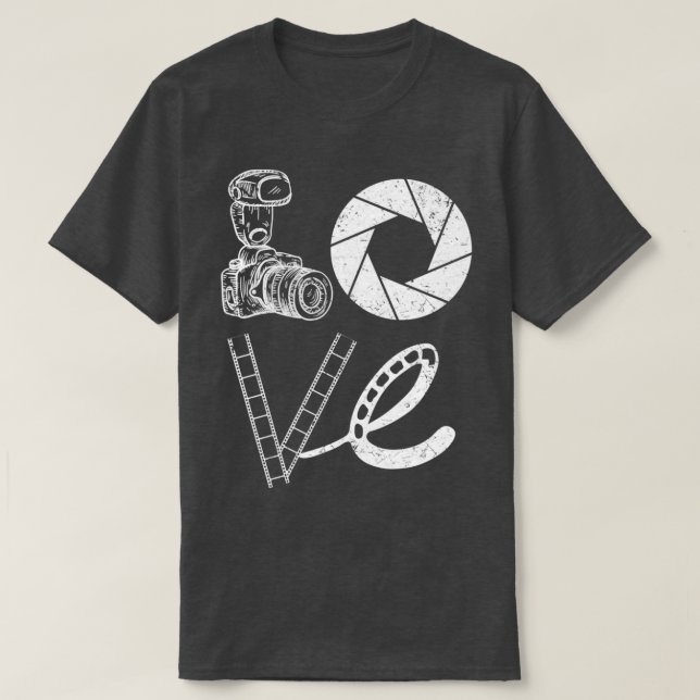 Photography Camera Photographer    (2)  T-Shirt (Design Front)