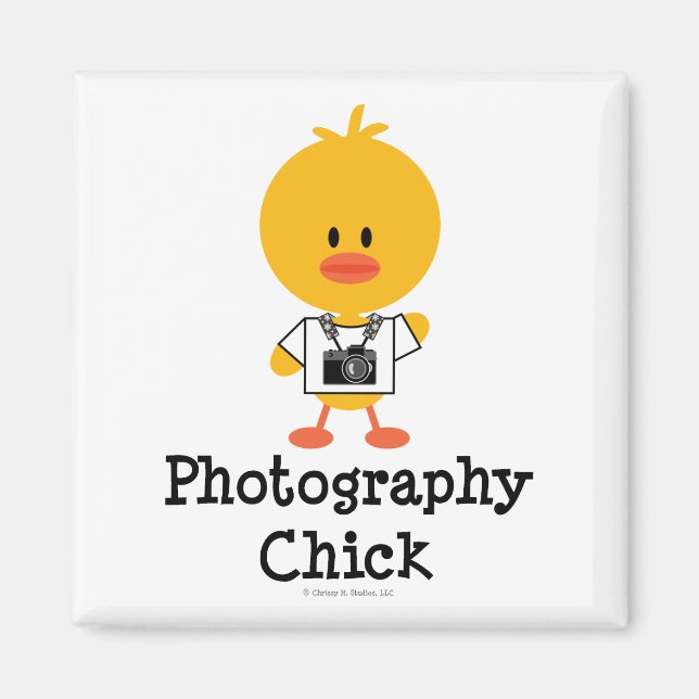 Photography Chick Magnet (Front)