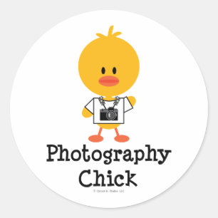 Photography Chick Stickers