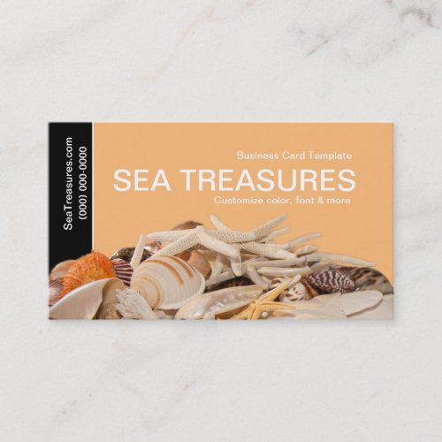 Photography Corals  Shells Business Card