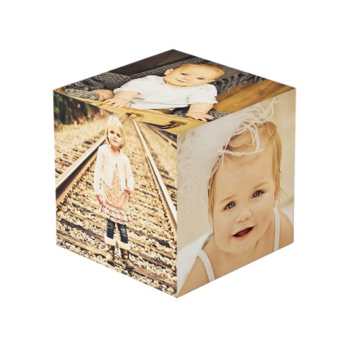 Photography Custom Made 5 Family Photo Sides Cube