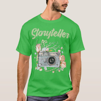 Photography Day Camera Photographer Storyteller T-Shirt