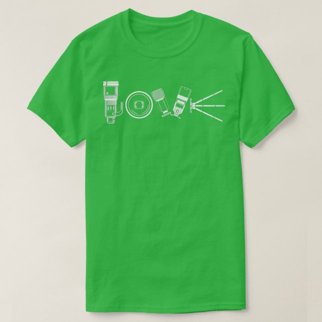 Photography Day Gift  Camera Photographer   2  T-Shirt (Design Front)