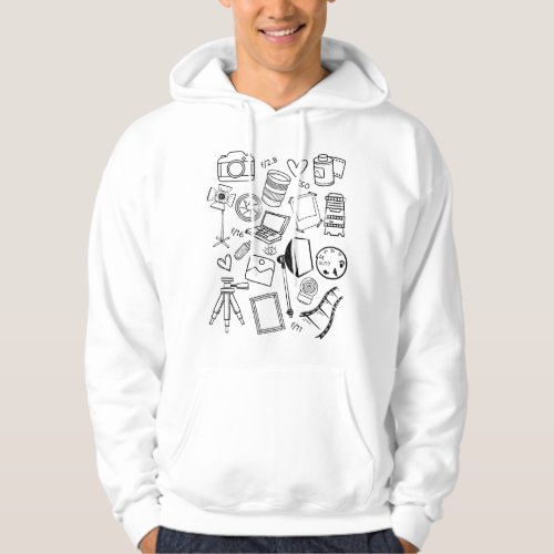 Photography Doodles Hoodie