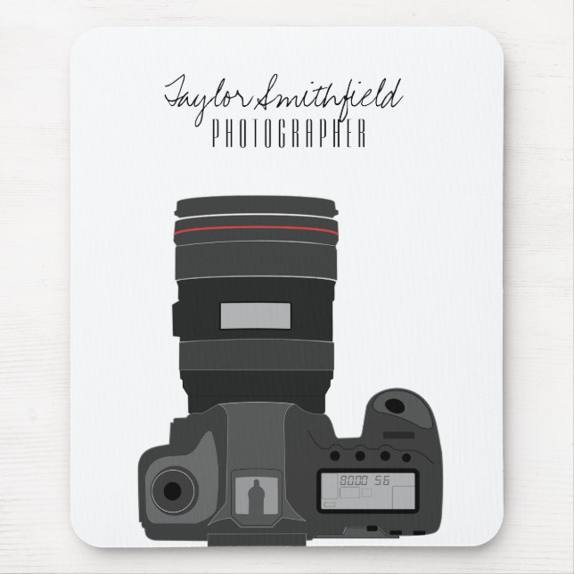 Photography DSLR Mouse Pad (Front)