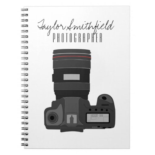 Photography DSLR Notebook
