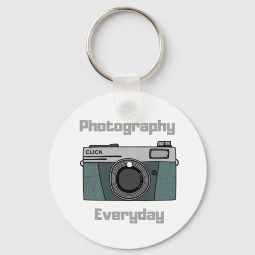Photography Everyday Camera Photo Keychain