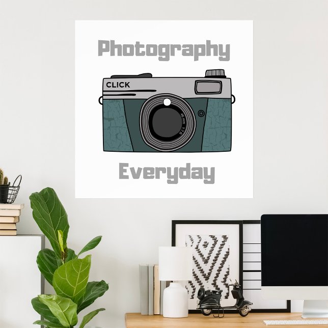 Photography Everyday Camera Photo Poster (Creator Uploaded)