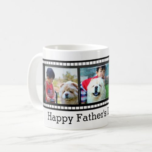 Photography Film Strip 3 Photo Fathers Day Coffee Mug