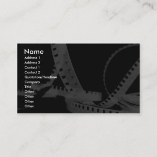 Photography, Flim, Entertainment Business Card