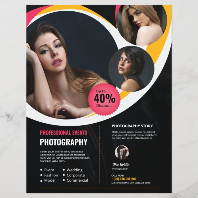 Photography Flyer Template (Front)