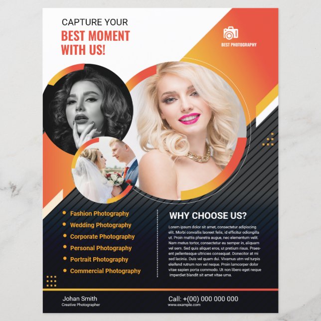 Photography Flyer Template (Front)