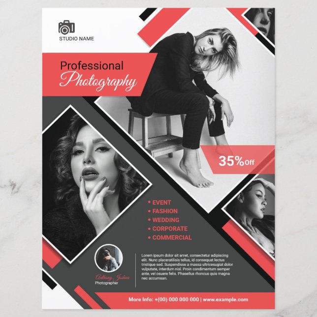 photography Flyer Template (Front)