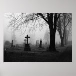 Photography for SALE - Cemetery Fog 1 Prints